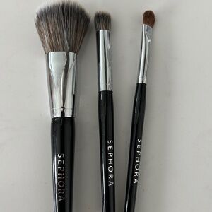 Sephora 3 piece travel brush set